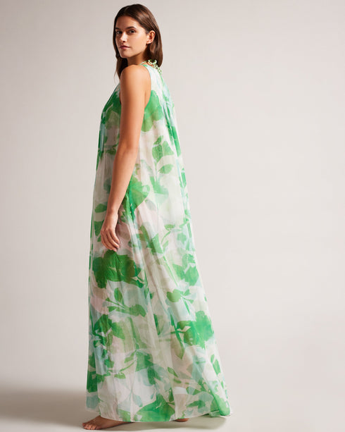 MILASAN-Swimwear-Floaty Maxi Cover up- Ted Baker Romania